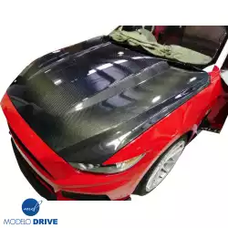 Carbon Fiber OER Hood > Ford Mustang 2015-2017 image - 4