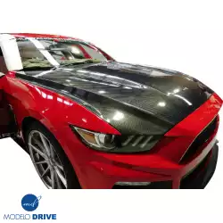 Carbon Fiber OER Hood > Ford Mustang 2015-2017 image - 5