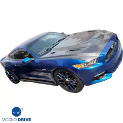 Carbon Fiber SSH Cowl Hood > Ford Mustang 2015-2017 image - 15