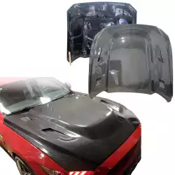 Carbon Fiber SSH Cowl Hood > Ford Mustang 2015-2017 image - 1