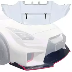 FRP LBPE SE Wide Body Front Splitter > Nissan GT-R GTR (R35) 2009-2016 image - 13