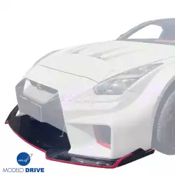 FRP LBPE SE Wide Body Front Splitter > Nissan GT-R GTR (R35) 2009-2016 image - 14