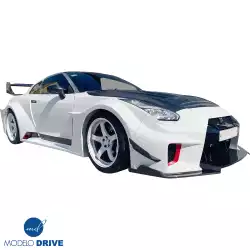 FRP LBPE SE Wide Body Front Bumper w Canards > Nissan GT-R GTR (R35) 2009-2016 image - 21