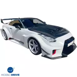 FRP LBPE SE Wide Body Front Bumper w Canards > Nissan GT-R GTR (R35) 2009-2016 image - 23