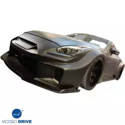 FRP LBPE SE Wide Body Front Bumper w Canards > Nissan GT-R GTR (R35) 2009-2016 image - 12