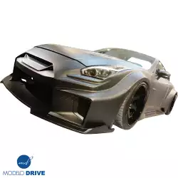 FRP LBPE SE Wide Body Front Bumper w Canards > Nissan GT-R GTR (R35) 2009-2016 image - 15