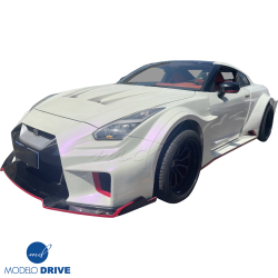 ModeloDrive FRP LBPE SE Wide Body Fenders (front) > Nissan GT-R GTR (R35) 2009-2016 image - 17