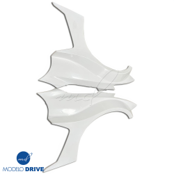 ModeloDrive FRP LBPE SE Wide Body Fenders (front) > Nissan GT-R GTR (R35) 2009-2016 image - 3