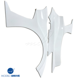 ModeloDrive FRP LBPE SE Wide Body Fenders (front) > Nissan GT-R GTR (R35) 2009-2016 image - 4