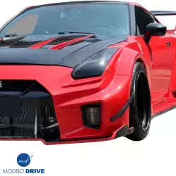 FRP LBPE SE Wide Body Fenders (front) > Nissan GT-R GTR (R35) 2009-2016 image - 8