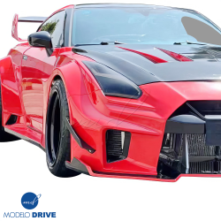 ModeloDrive FRP LBPE SE Wide Body Fenders (front) > Nissan GT-R GTR (R35) 2009-2016 image - 9