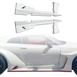FRP LBPE SE Wide Body Side Skirts > Nissan GT-R GTR (R35) 2009-2016 image - 14