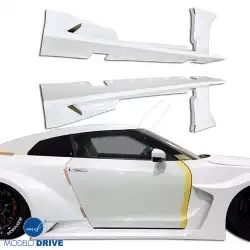FRP LBPE SE Wide Body Side Skirts > Nissan GT-R GTR (R35) 2009-2016 image - 12