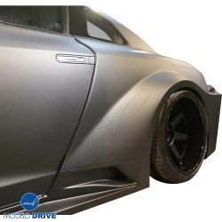 ModeloDrive FRP LBPE SE Wide Body Fenders (rear) > Nissan GT-R GTR (R35) 2009-2016 image - 2