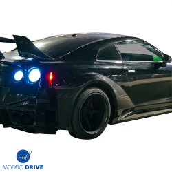ModeloDrive FRP LBPE SE Wide Body Fenders (rear) > Nissan GT-R GTR (R35) 2009-2016 image - 3