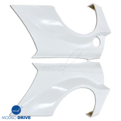 ModeloDrive FRP LBPE SE Wide Body Fenders (rear) > Nissan GT-R GTR (R35) 2009-2016 image - 9