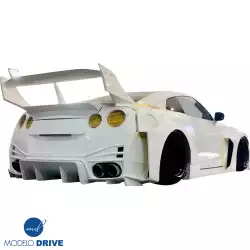 FRP LBPE SE Wide Body Rear Bumper > Nissan GT-R GTR (R35) 2009-2016 image - 15