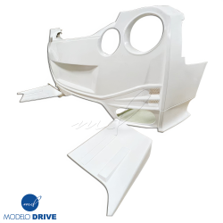 ModeloDrive FRP LBPE SE Wide Body Rear Bumper > Nissan GT-R GTR (R35) 2009-2016 image - 4