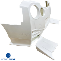 ModeloDrive FRP LBPE SE Wide Body Rear Bumper > Nissan GT-R GTR (R35) 2009-2016 image - 7
