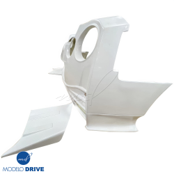 ModeloDrive FRP LBPE SE Wide Body Rear Bumper > Nissan GT-R GTR (R35) 2009-2016 image - 8