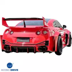 FRP LBPE SE Wide Body Rear Diffuser > Nissan GT-R GTR (R35) 2009-2016 image - 2