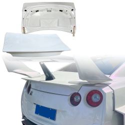 ModeloDrive FRP LBPE SE Wide Body Wedge Trunk > Nissan GT-R GTR (R35) 2009-2016 image - 14