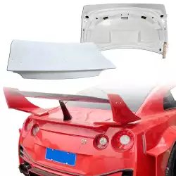 FRP LBPE SE Wide Body Wedge Trunk > Nissan GT-R GTR (R35) 2009-2016 image - 1