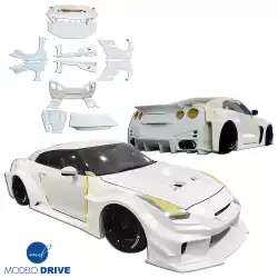 FRP LBPE SE Wide Body Kit > Nissan GT-R GTR (R35) 2009-2016 image - 6