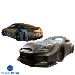 ModeloDrive FRP LBPE SE Wide Body Kit > Nissan GT-R GTR (R35) 2009-2016 image - 2