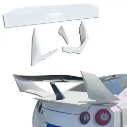 FRP LBPE SE Wide Body Spoiler Wing > Nissan GT-R GTR (R35) 2009-2016 image - 18