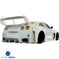 ModeloDrive FRP LBPE SE Wide Body Spoiler Wing > Nissan GT-R GTR (R35) 2009-2016 image - 16