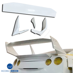 ModeloDrive FRP LBPE SE Wide Body Spoiler Wing > Nissan GT-R GTR (R35) 2009-2016 image - 17