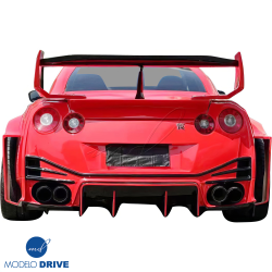 ModeloDrive FRP LBPE SE Wide Body Spoiler Wing > Nissan GT-R GTR (R35) 2009-2016 image - 9