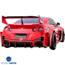 ModeloDrive FRP LBPE SE Wide Body Spoiler Wing > Nissan GT-R GTR (R35) 2009-2016 image - 10