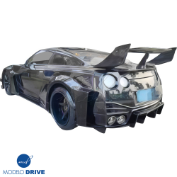 ModeloDrive FRP LBPE SE Wide Body Spoiler Wing > Nissan GT-R GTR (R35) 2009-2016 image - 14