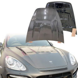 ModeloDrive Carbon Fiber HAMA Hood > Porsche Cayenne (958) 2011-2014 image - 12