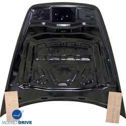 ModeloDrive Carbon Fiber HAMA Hood > Porsche Cayenne (958) 2011-2014 image - 8