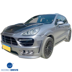 ModeloDrive Carbon Fiber HAMA Hood > Porsche Cayenne (958) 2011-2014 image - 11
