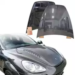 Carbon Fiber LUMM Hood > Porsche Cayenne (958) 2011-2014 image - 9
