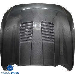 ModeloDrive Carbon Fiber CFY Hood > Ford Mustang 2015-2017 image - 2