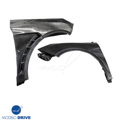 ModeloDrive Carbon Fiber G-Rally Wide Body Fenders (front) > Ford Focus 2016-2018 image - 2