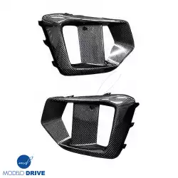 Carbon Fiber RS Fog Light Housings > Ford Focus 2016-2018> 3dr Hatch image - 3