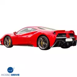 Partial Carbon Fiber MDES Rear Bumper w Diffuser > Ferrari 488 GTB (F142M) 2016-2019 image - 10