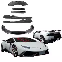 Carbon Fiber MASO Body Kit > Lamborghini Huracan 2014-2019 image - 6