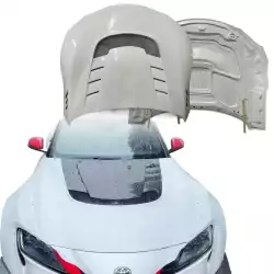 FRP VARI Hood > Toyota Supra (A90 A91) 2019-2024 image - 1