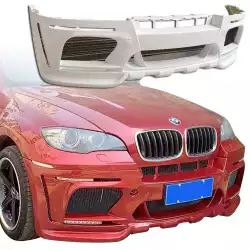 FRP HAMA Wide Body Front Bumper > BMW X6 (E71) 2008-2014 image - 1