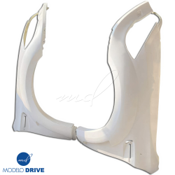 ModeloDrive FRP HAMA Wide Body Fenders (front) 2pc > BMW X6 (E71) 2008-2014 image - 5