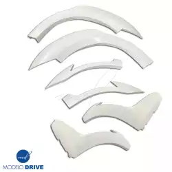 FRP HAMA Wide Body Fender Flares (rear) 6pc > BMW X6 (E71) 2008-2014 image - 5