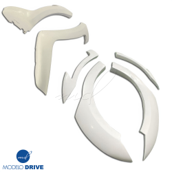 ModeloDrive FRP HAMA Wide Body Fender Flares (rear) 6pc > BMW X6 (E71) 2008-2014 image - 8