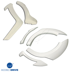 ModeloDrive FRP HAMA Wide Body Fender Flares (rear) 6pc > BMW X6 (E71) 2008-2014 image - 9